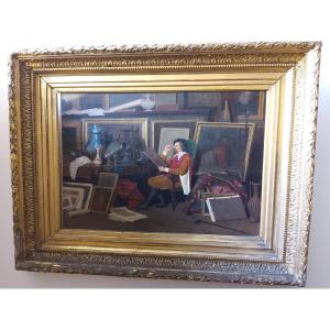 Table XIX By Giovanni Della Rocca Collector In His Interior